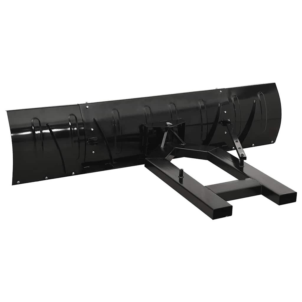 vidaXL Snow Plough for Forklift 200x48 cm Black 4