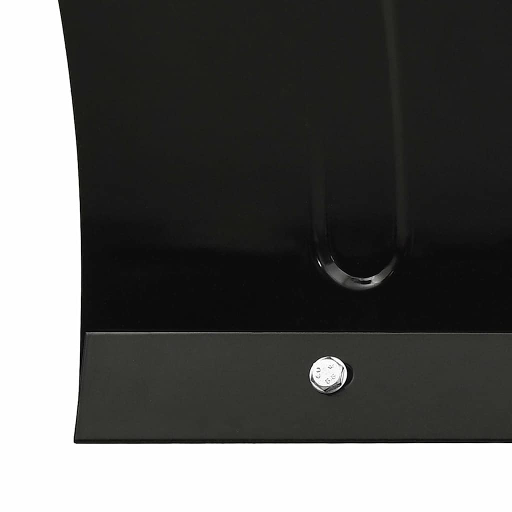 vidaXL Snow Plough for Forklift 200x48 cm Black 6