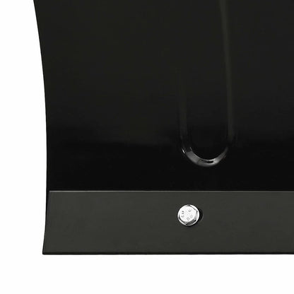 vidaXL Snow Plough for Forklift 200x48 cm Black 6