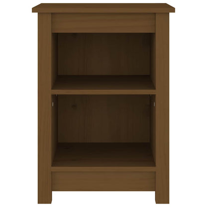 Bedside Cabinets 40x35x55 cm Solid Wood Pine Honey brown