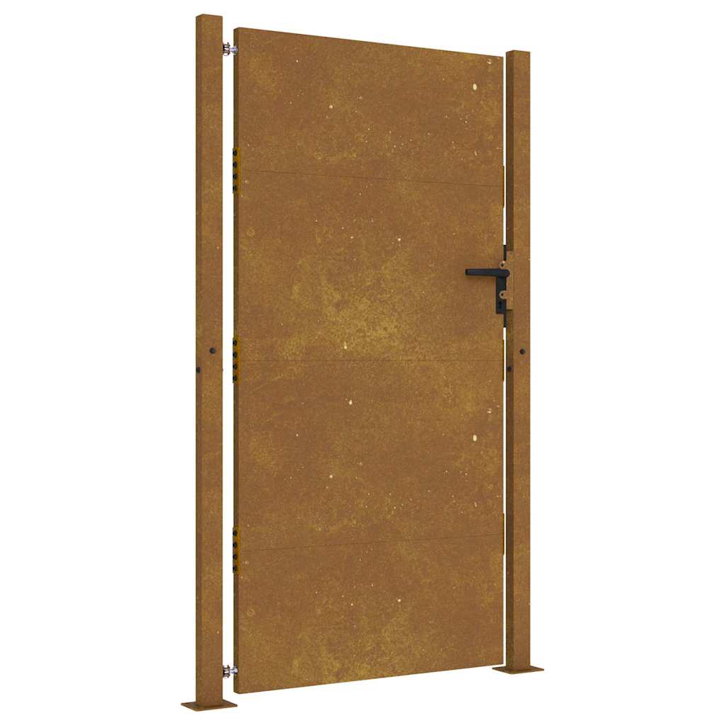 Garden Gate Corten Steel 100 x 175 cm
