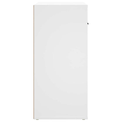 Sideboard 80x33x70 cm Engineered Wood White