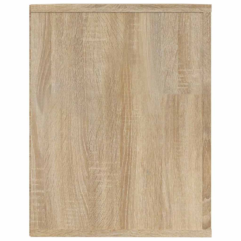 Shoe Rack 75x35x45 cm Engineered Wood Sonoma oak