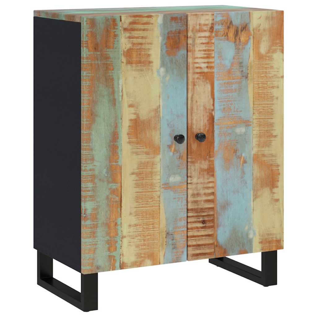 vidaXL 3 Piece Sideboards Solid Wood Reclaimed 5