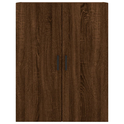 vidaXL Wall Mounted Cabinets 2 pcs Brown Oak 69.5x34x90 cm