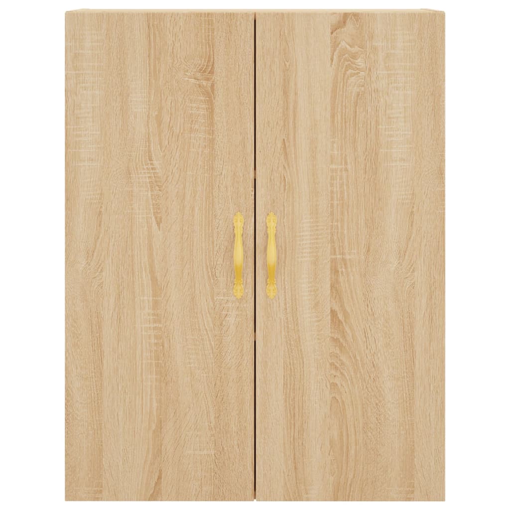 Highboard 69.5x34x180 cm Engineered Wood 2 Wood Doors Sonoma oak