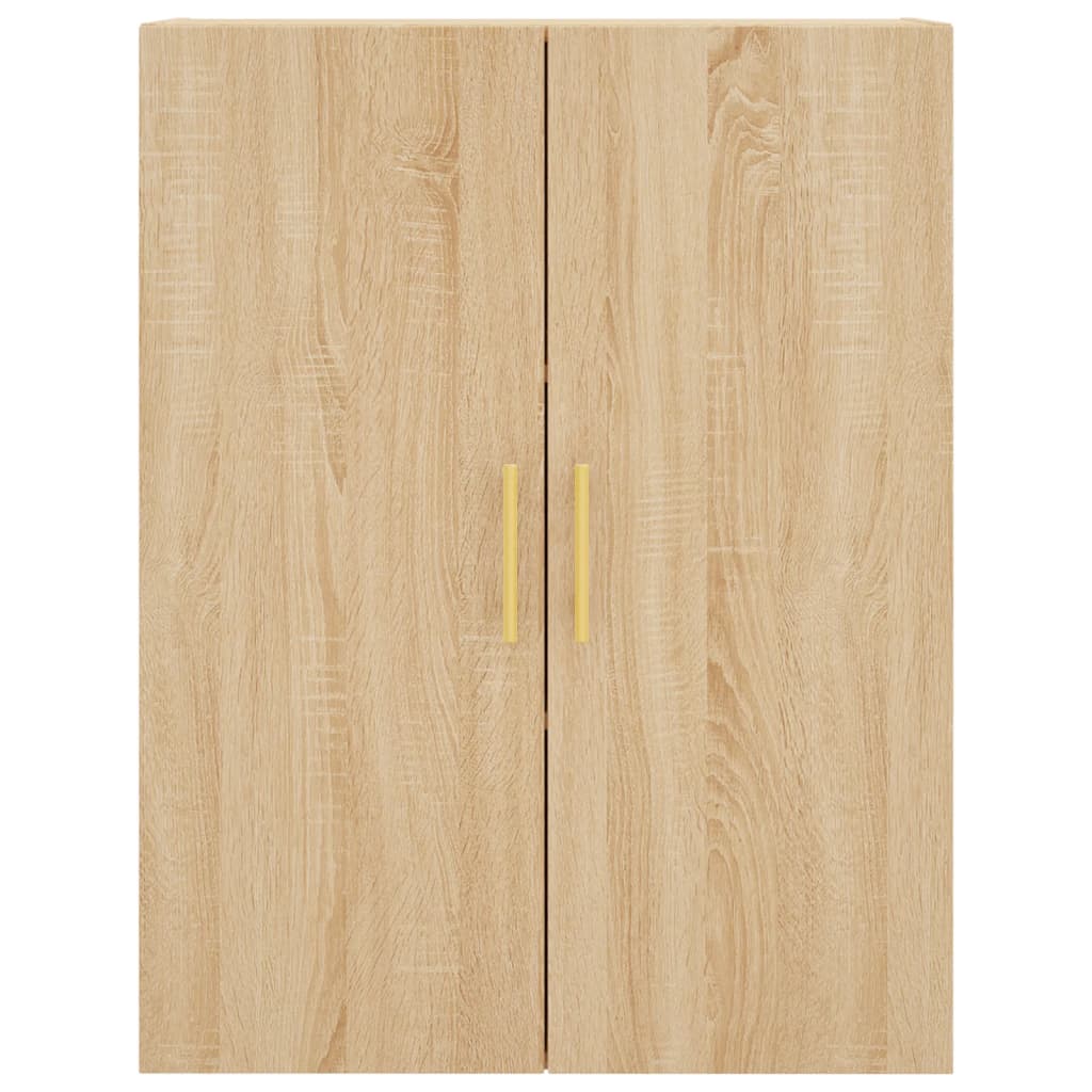 Highboard 69.5x34x180 cm Engineered Wood 2 Wood Doors Sonoma oak