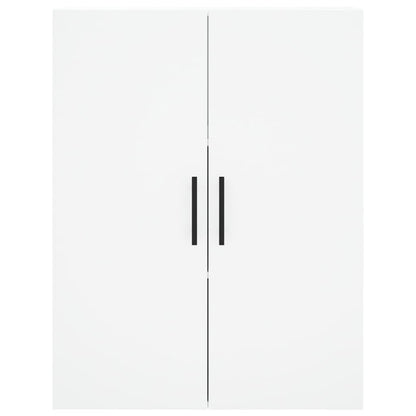Highboard 69.5x34x180 cm Engineered Wood 3 Drawers White