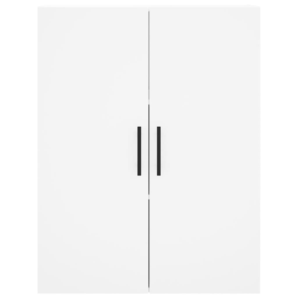 Highboard 69.5x34x180 cm Engineered Wood 1 Door 3 Drawers White
