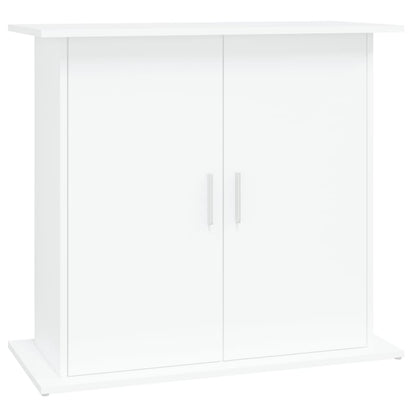 Aquarium Stand 81x36x73 cm Engineered Wood White