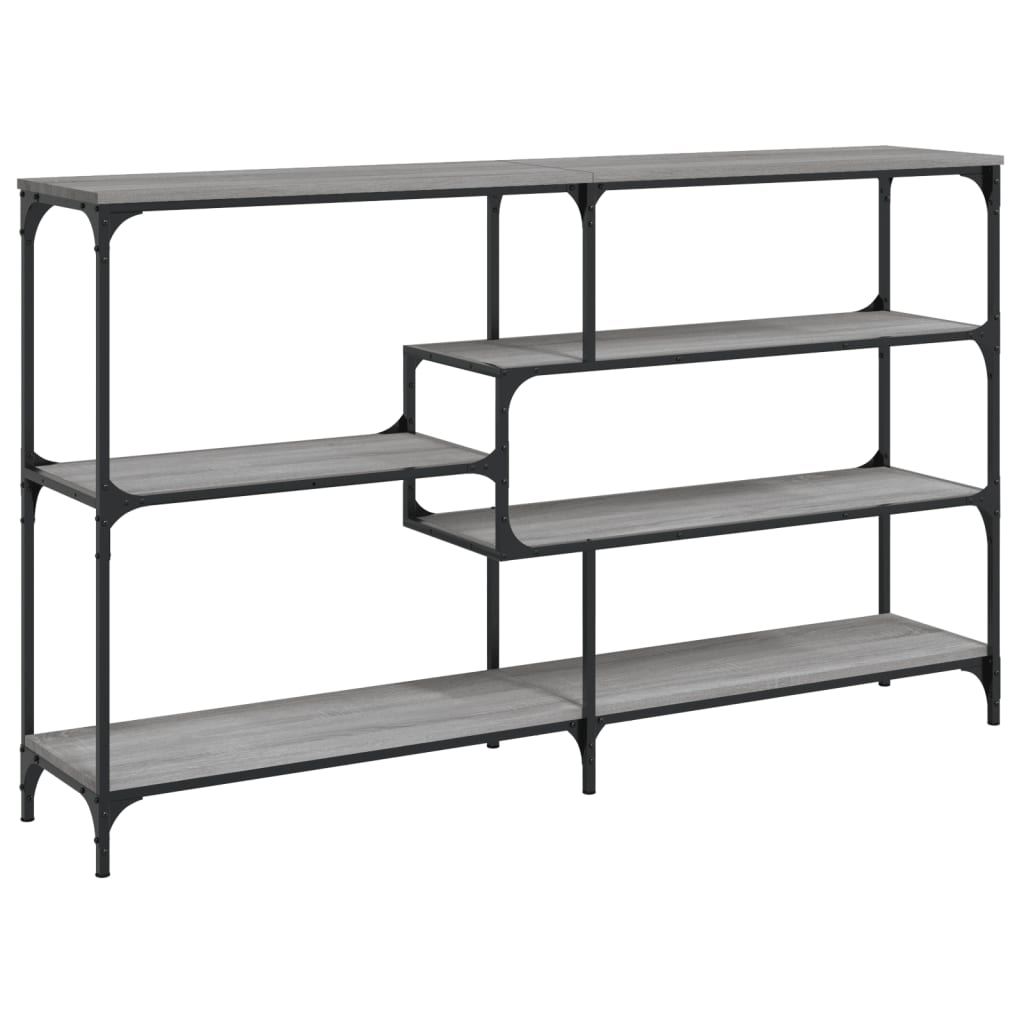 Console Table 103x32x95 cm Engineered Wood Grey sonoma