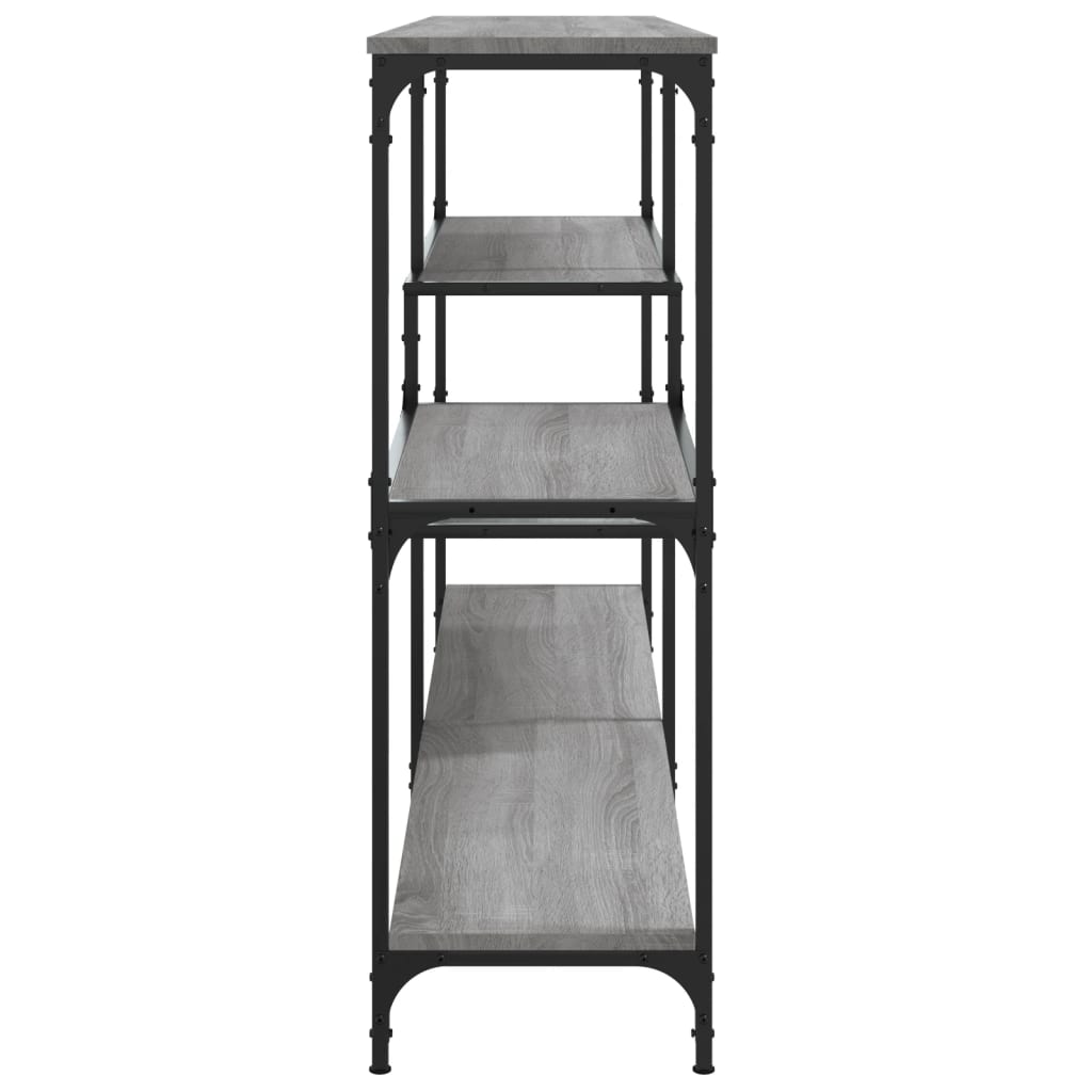 Console Table 103x32x95 cm Engineered Wood Grey sonoma