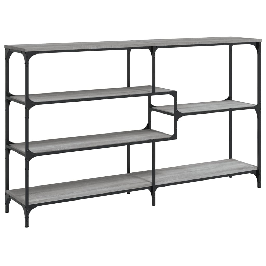 Console Table 103x32x95 cm Engineered Wood Grey sonoma