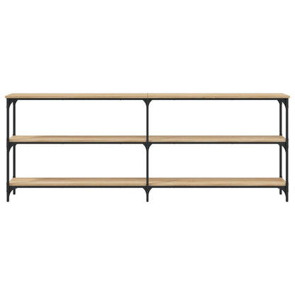 Console Table 100x29x75 cm Engineered Wood Sonoma oak 200 cm