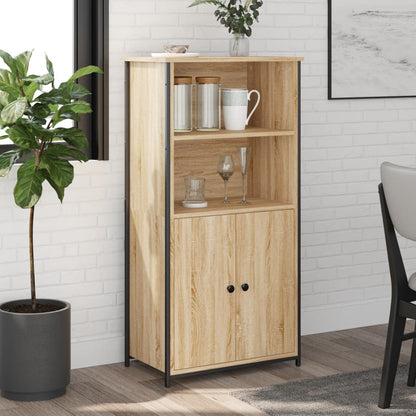 Highboard Engineered Wood Sonoma oak