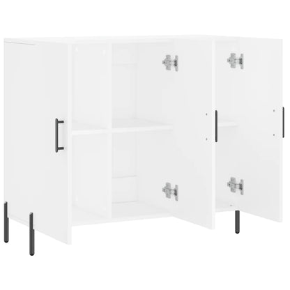 vidaXL Sideboard White 90x34x80 cm Engineered Wood