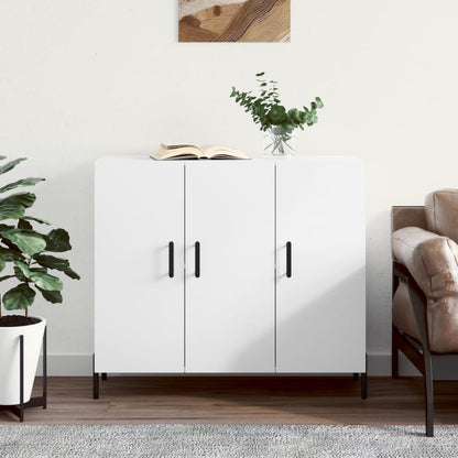 vidaXL Sideboard White 90x34x80 cm Engineered Wood