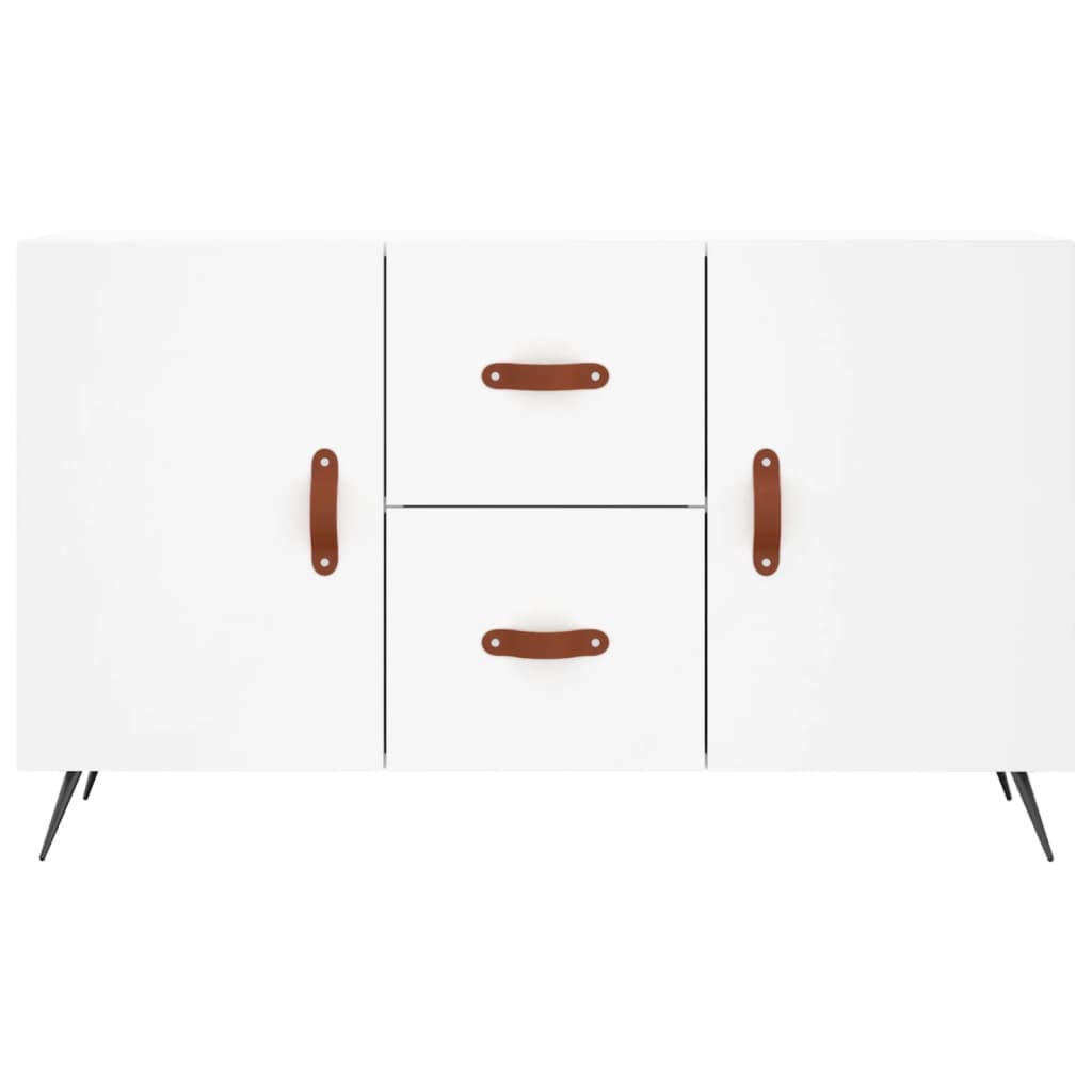 vidaXL Sideboard White 100x36x60 cm Engineered Wood