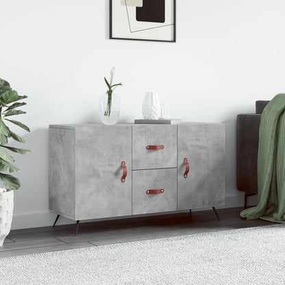 Sideboard 100x36x60 cm Engineered Wood Concrete grey