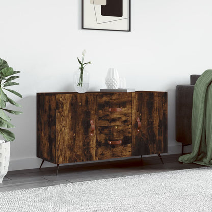 Sideboard 100x36x60 cm Engineered Wood Smoked oak