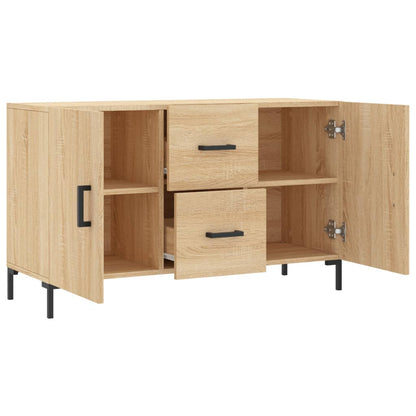 vidaXL Sideboard Sonoma Oak 100x36x60 cm Engineered Wood