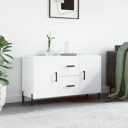 Sideboard 100x36x60 cm Engineered Wood White