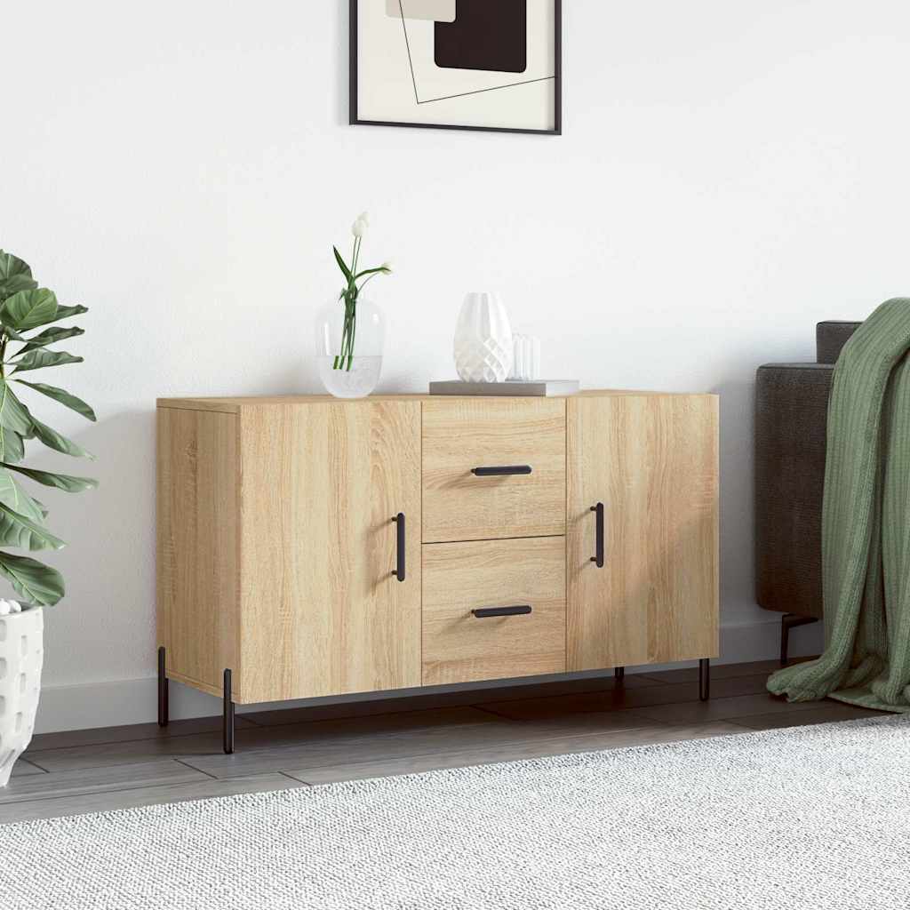Sideboard 100x36x60 cm Engineered Wood Sonoma oak