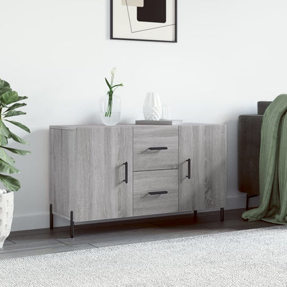 Sideboard 100x36x60 cm Engineered Wood Grey sonoma