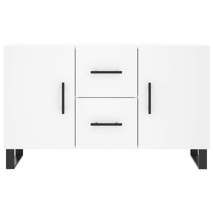 Sideboard 100x36x60 cm Engineered Wood White