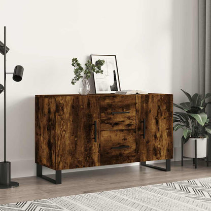 Sideboard 100x36x60 cm Engineered Wood Smoked oak