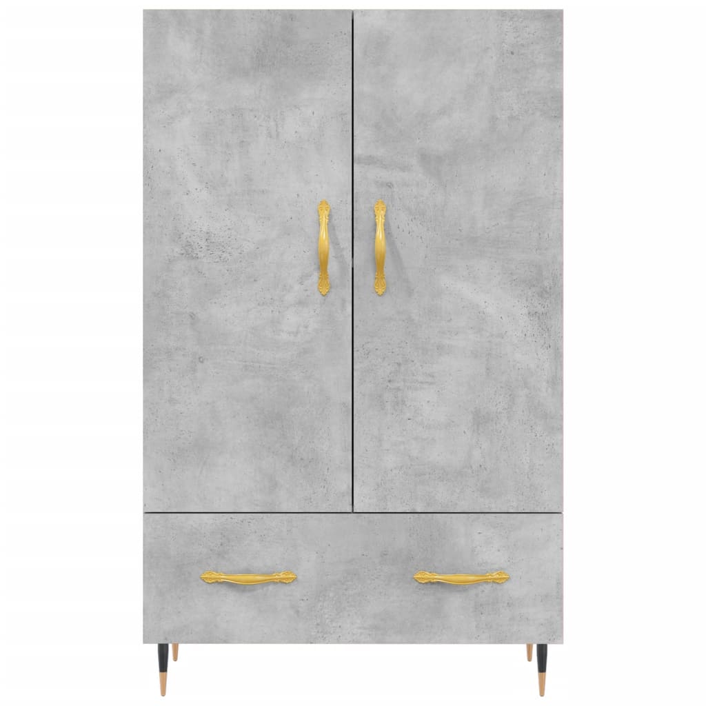 Highboard 69,5x31x115 cm Engineered Wood Concrete grey