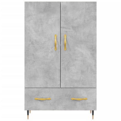 Highboard 69,5x31x115 cm Engineered Wood Concrete grey
