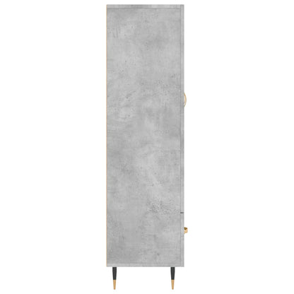 Highboard 69,5x31x115 cm Engineered Wood Concrete grey