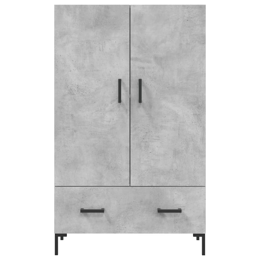 Highboard 69,5x31x115 cm Engineered Wood Concrete grey