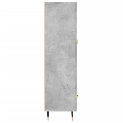 Highboard 69,5x31x115 cm Engineered Wood Concrete grey