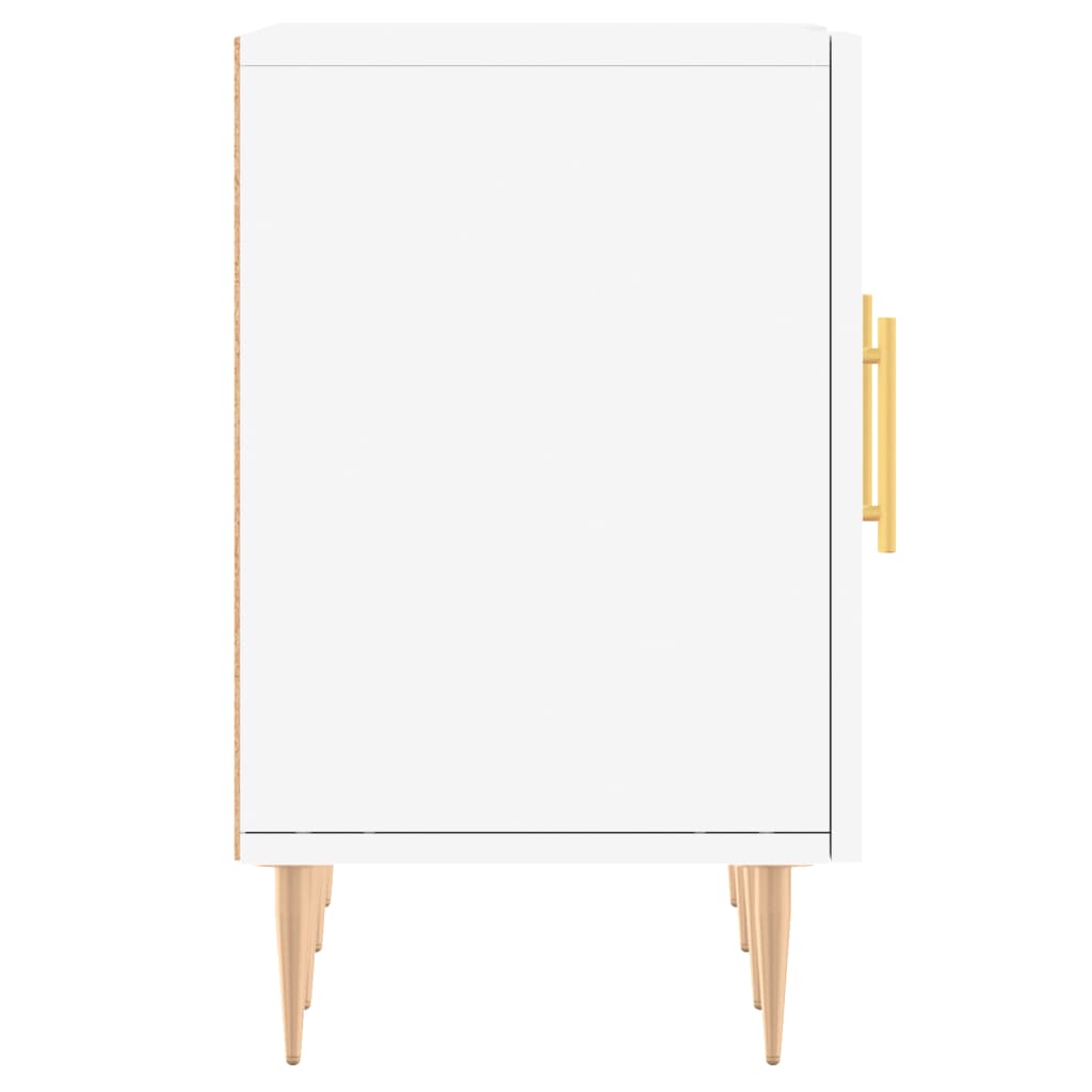 TV Cabinet 150x30x50 cm Engineered Wood White