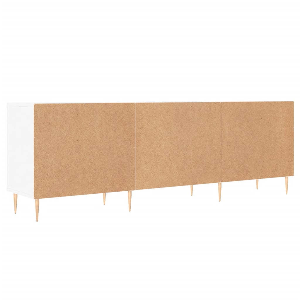 TV Cabinet 150x30x50 cm Engineered Wood White