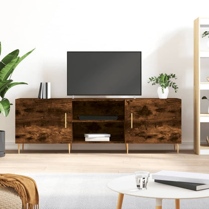 TV Cabinet 150x30x50 cm Engineered Wood Smoked oak