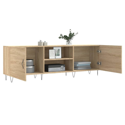 vidaXL TV Cabinet Sonoma Oak 150x30x50 cm Engineered Wood