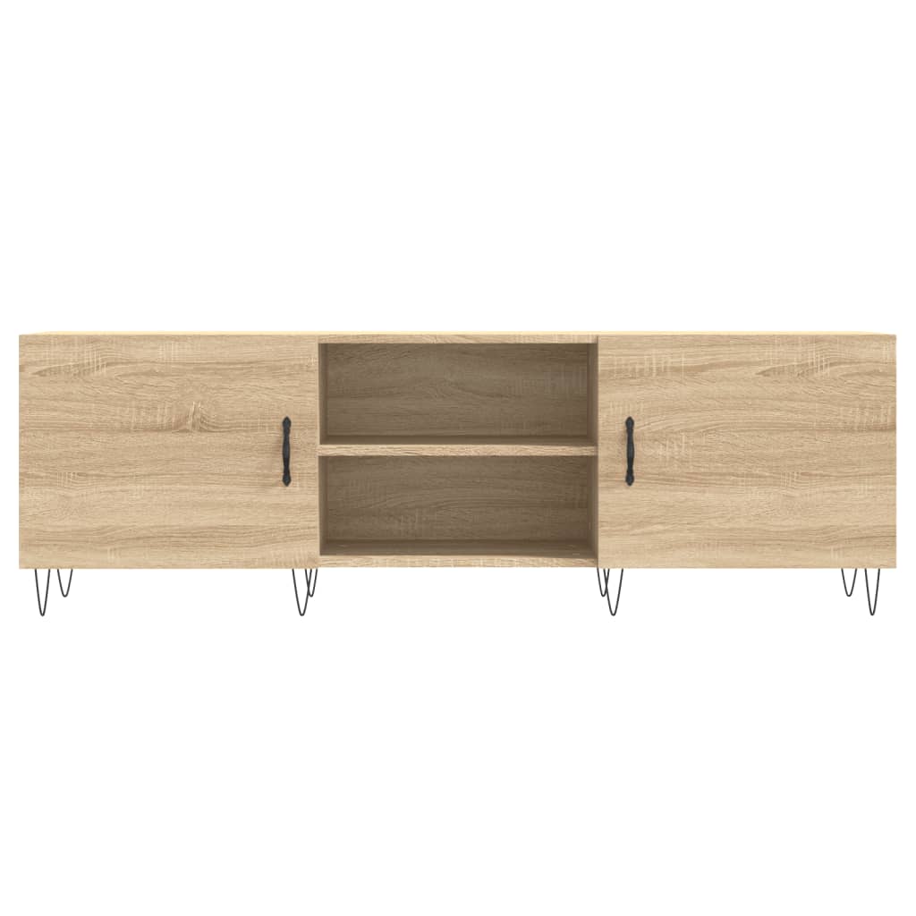 vidaXL TV Cabinet Sonoma Oak 150x30x50 cm Engineered Wood