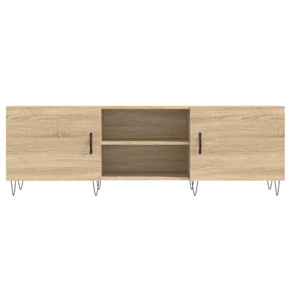 vidaXL TV Cabinet Sonoma Oak 150x30x50 cm Engineered Wood