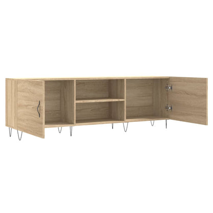 vidaXL TV Cabinet Sonoma Oak 150x30x50 cm Engineered Wood