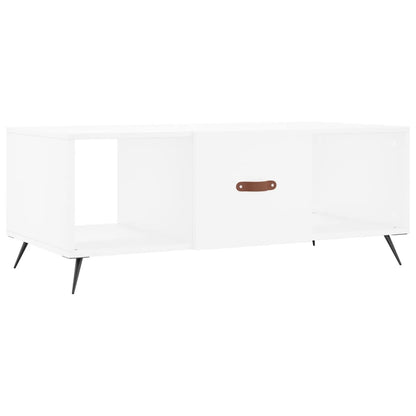 vidaXL Coffee Table White 102x50x40 cm Engineered Wood