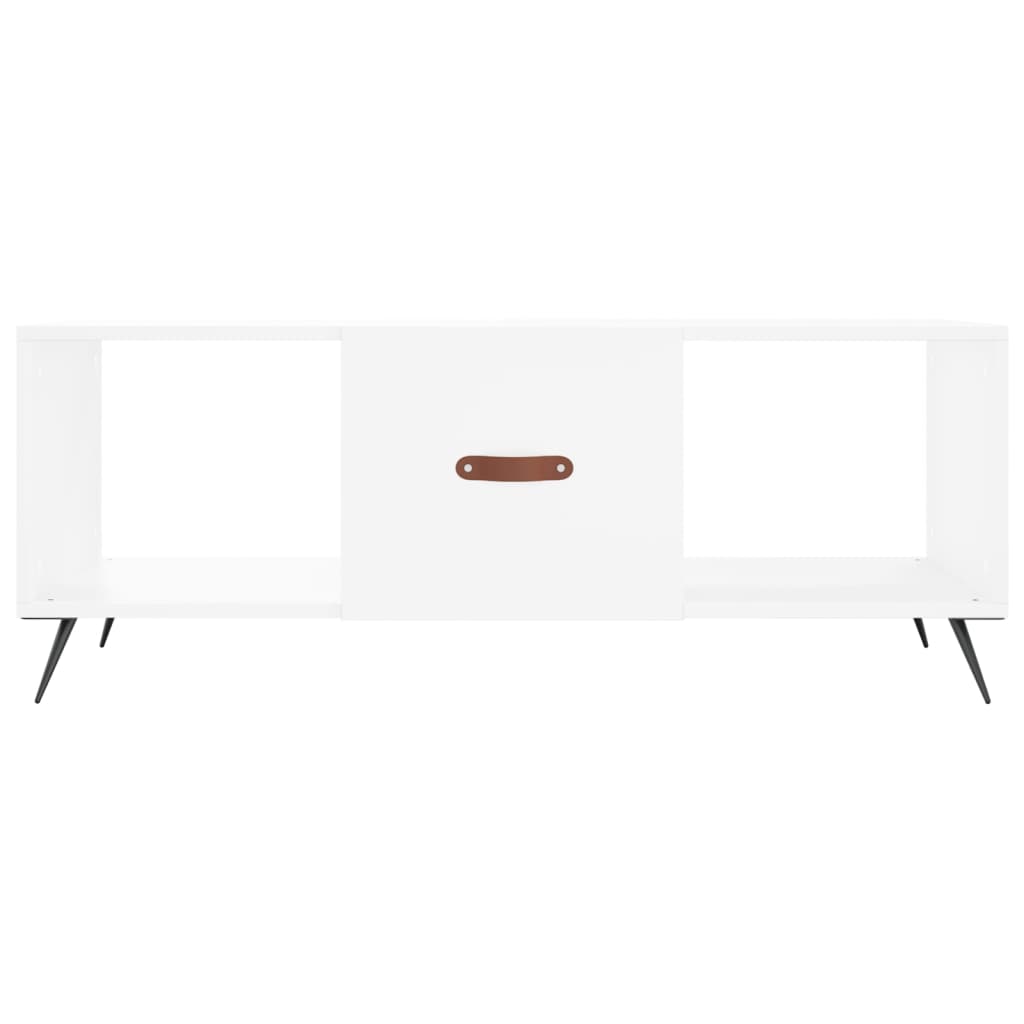 vidaXL Coffee Table White 102x50x40 cm Engineered Wood