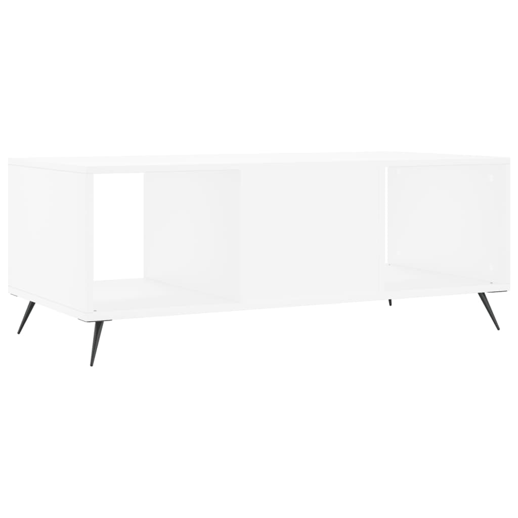 vidaXL Coffee Table White 102x50x40 cm Engineered Wood