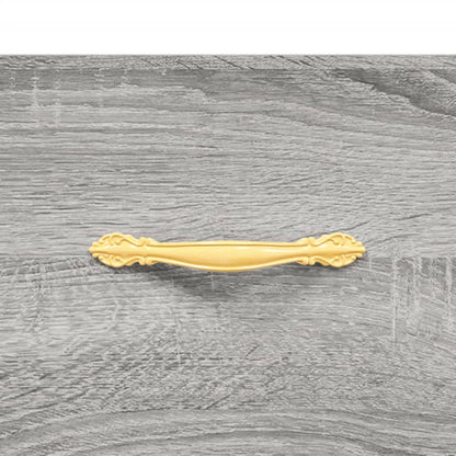 vidaXL Coffee Table Grey Sonoma 102x50x40 cm Engineered Wood