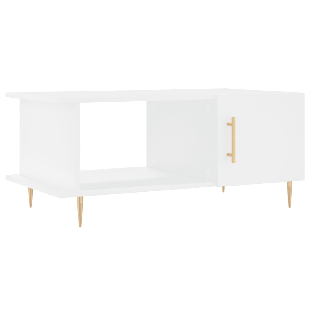 vidaXL Coffee Table White 90x50x40 cm Engineered Wood