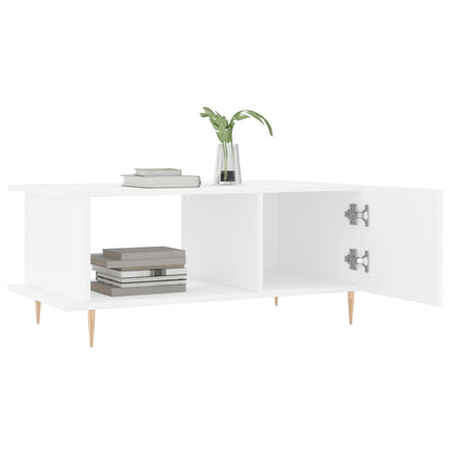 vidaXL Coffee Table White 90x50x40 cm Engineered Wood