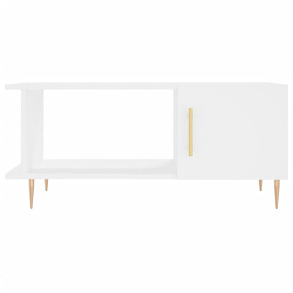 vidaXL Coffee Table White 90x50x40 cm Engineered Wood