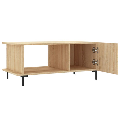 vidaXL Coffee Table Sonoma Oak 90x50x40 cm Engineered Wood